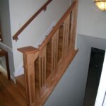 Best Cool Wood Stair Railings Interior Picture 310