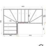 Best Double Winder Staircase Plans Picture 364