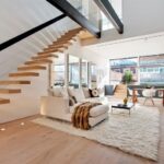 Best Duplex Living Room With Stairs Image 547