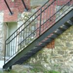 Best Exterior Metal Stairs Photo 081