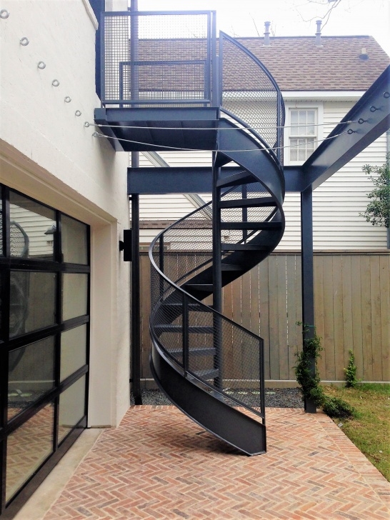 Best Exterior Spiral Staircase Picture 004
