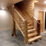 Best Log Stair Railing Picture 880