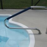 Best Pool Stair Rail Photo 495