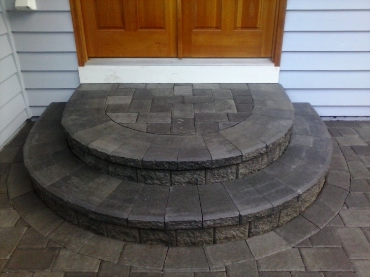 Best Rounded Patio Steps Photo 495