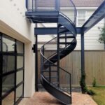 Best Spiral Staircase Railing Photo 420