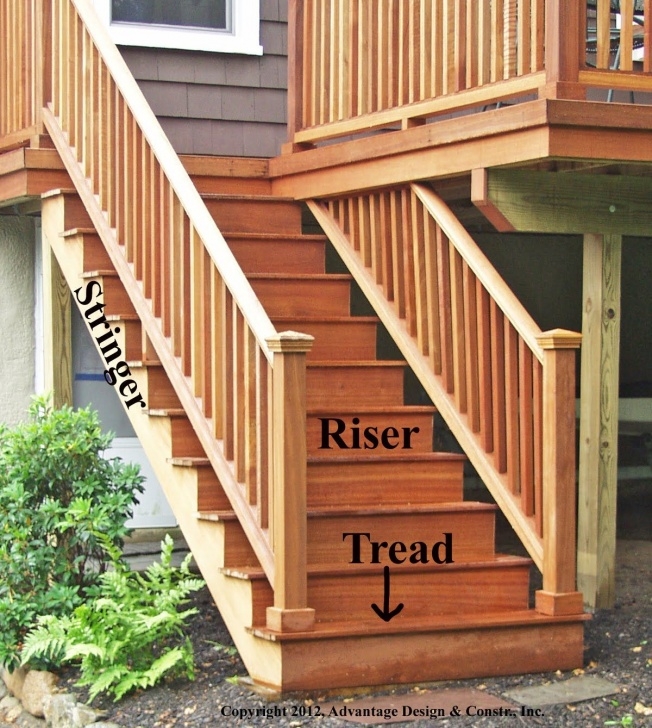 Best Wood Deck Stairs Photo 339