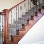 Best Wrought Iron And Wood Railing Photo 909