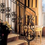 Best Wrought Iron Newel Post Picture 712