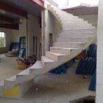 Cool Concrete Curved Stairs Image 873