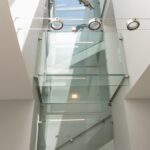 Cool Glass Enclosed Staircase Image 171