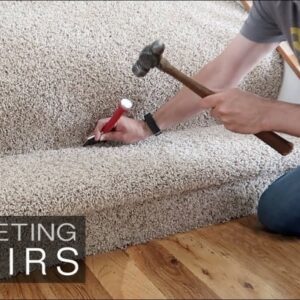 Installing Carpet On Stairs