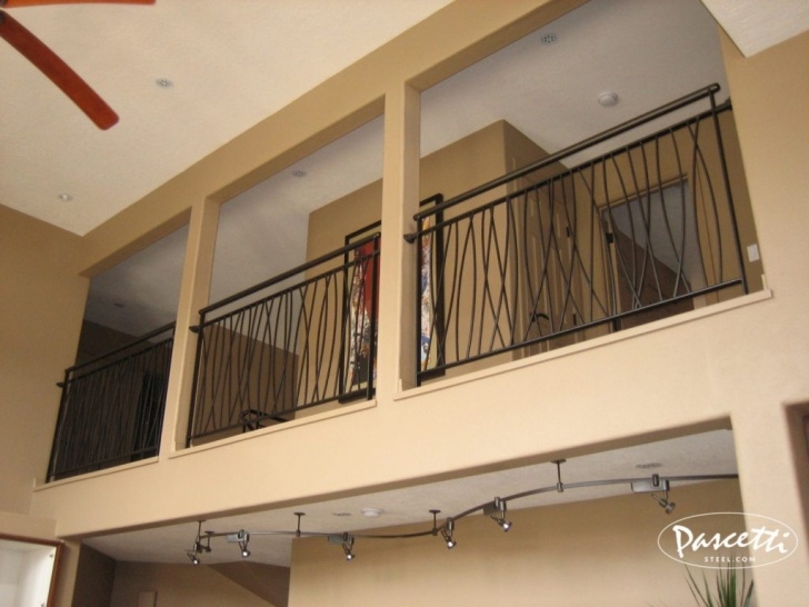 Cool Interior Balcony Railing Photo 132