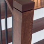Cool Modern Newel Post Photo 845