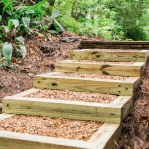 Timber Steps Design