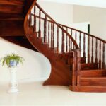 Cool Wood Stair Railing Image 501