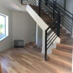 Creative Black Horizontal Stair Railing Image 131