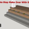 Building Wooden Steps Over Existing Concrete Steps