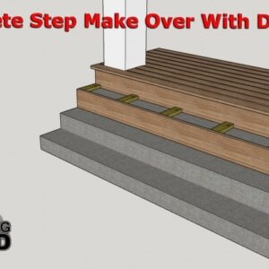Building Wooden Steps Over Existing Concrete Steps