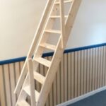 Creative Folding Stairs With Handrails Photo 102