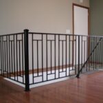 Creative Interior Iron Stair Railing Photo 288