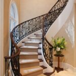 Creative Metal Stair Railing Indoor Image 146