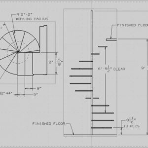 Round Staircase House Plans