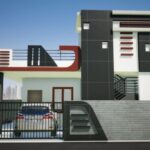 Creative Stair Outside Wall Design Image 567