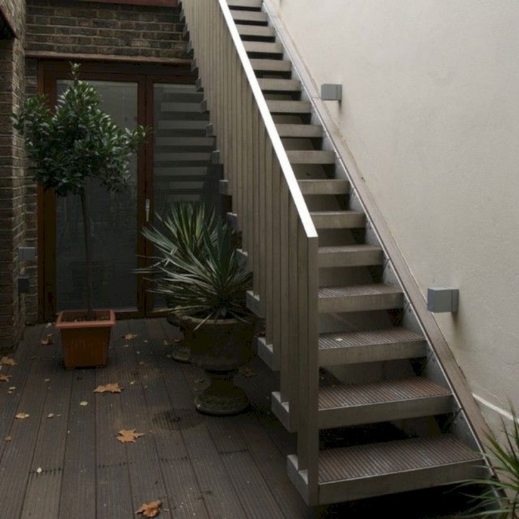 Creative Stairs Design Outside Home Picture 054