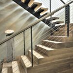 Creative White Oak Stairs Image 918