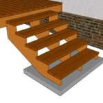 Easy Deck Stairs Design Picture 798