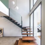 Easy Modern Staircase Design Photo 103