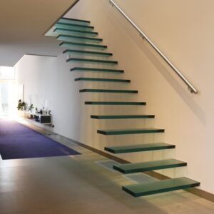 Floating Glass Staircase