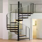 Fantastic Spiral Staircase Railing Photo 608