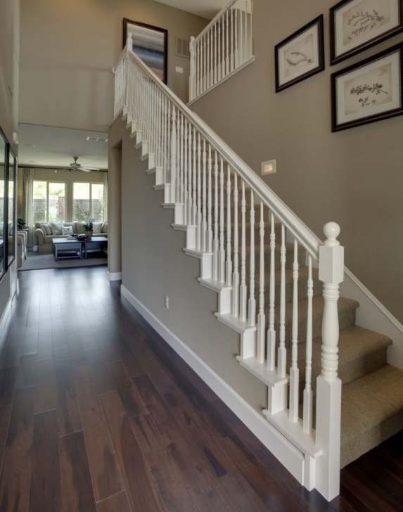 Fantastic White Stair Railing Picture 460