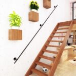 Fascinating Black Pipe Handrail Photo 742