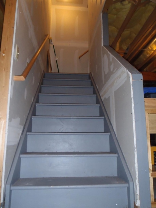 Fascinating Finishing Basement Stairs Photo 549