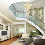 Fascinating Interior Design Of Living Room With Stairs Picture 285