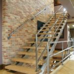 Fascinating Metal And Wood Stairs Photo 168