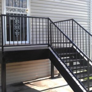 Metal Steps Outdoor