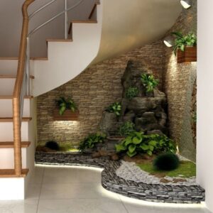 Under Stair Garden Design