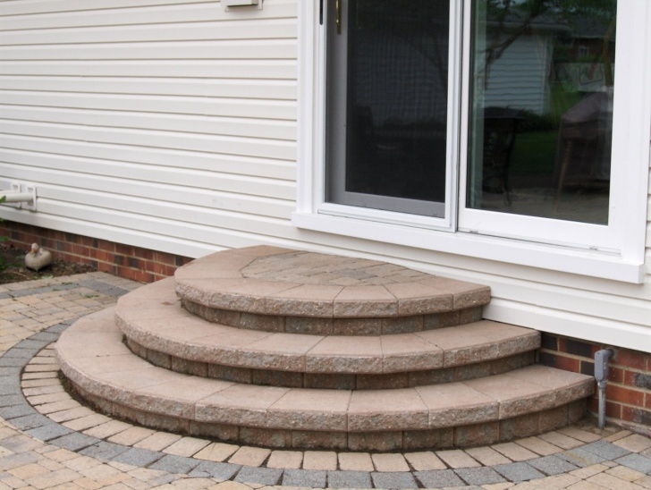 Gallery Of Rounded Patio Steps Photo 611