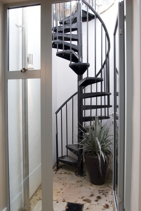 Gallery Of Spiral Staircase To Basement Photo 456