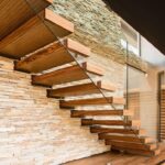 Good Floating Wood Stairs Image 011