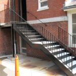 Good Metal Pan Concrete Stairs Image 883