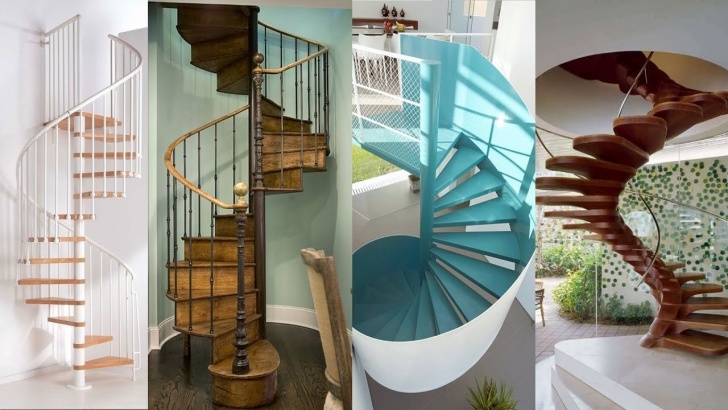 Good Spiral Stairs For Small Spaces Photo 551