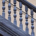 Gorgeous Antique Stair Railing Picture 699