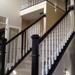 Gorgeous Black Stair Railing Image 046