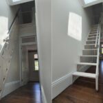 Gorgeous Folding Stairs With Handrails Photo 414