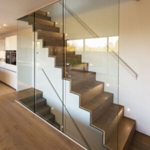 Glass Enclosed Staircase