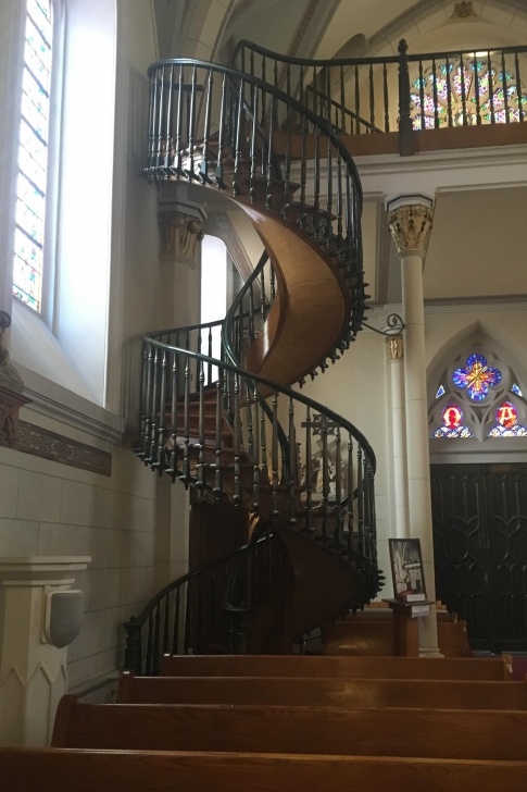 Gorgeous Loretto Chapel Staircase Wood Image 311